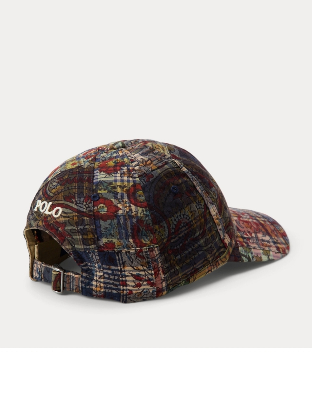Polo By Ralph Lauren Patchwork Madras Ball Cap - Picture 2 of 11